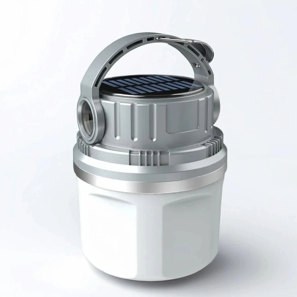Upgraded Solar Powered Camping LED Lantern - USB Rechargeable