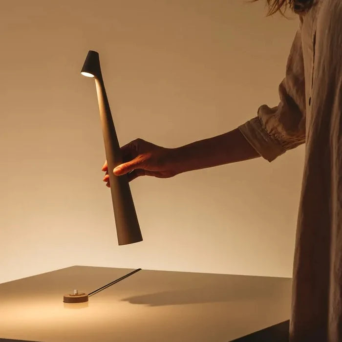 Sculpting Table Lamp - African Design