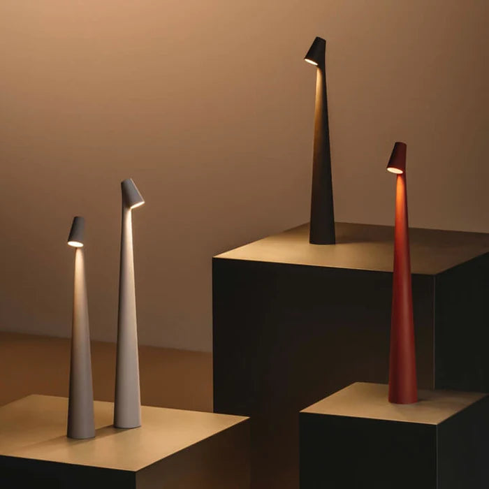Sculpting Table Lamp - African Design