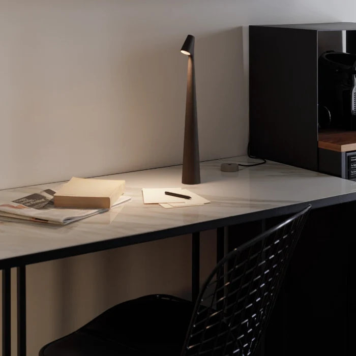 Sculpting Table Lamp - African Design