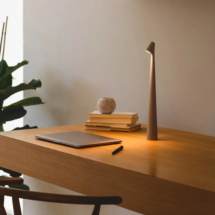 Sculpting Table Lamp - African Design