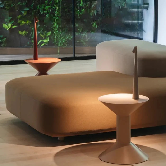 Sculpting Table Lamp - African Design