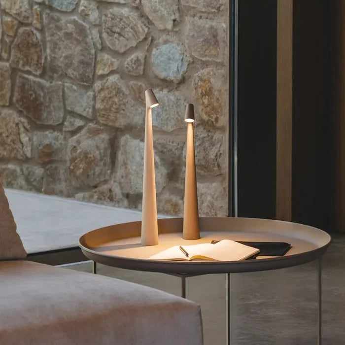 Sculpting Table Lamp - African Design