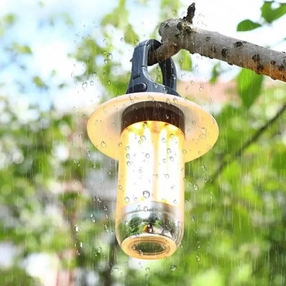Portable USB & Type-C Rechargeable Waterproof Camping Light