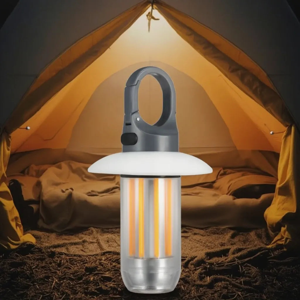 Portable USB & Type-C Rechargeable Waterproof Camping Light