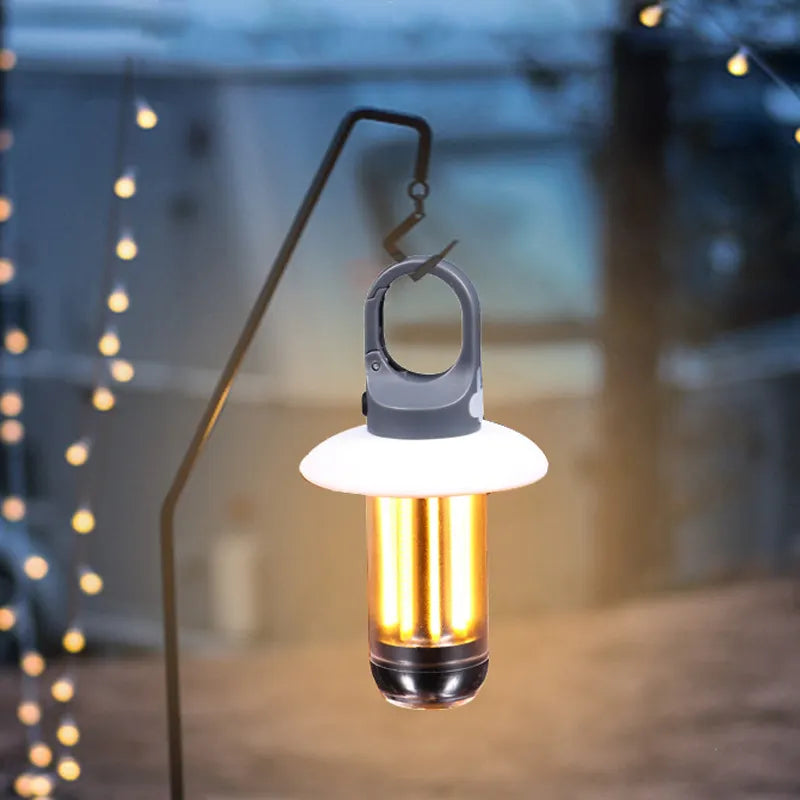 Portable USB & Type-C Rechargeable Waterproof Camping Light