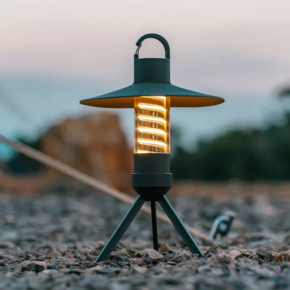 2000mAh Rechargeable Camping Light – Waterproof, Dimmable LED Lantern & Flashlight