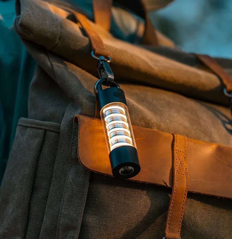 2000mAh Rechargeable Camping Light – Waterproof, Dimmable LED Lantern & Flashlight