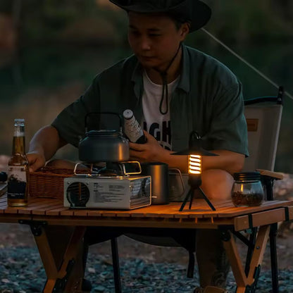 2000mAh Rechargeable Camping Light – Waterproof, Dimmable LED Lantern & Flashlight