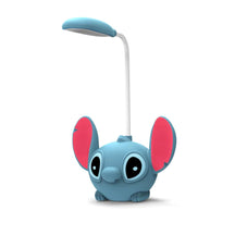 USB Rechargeable Lilo & Stitch LED Desk Lamp with Pencil Sharpener