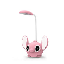 USB Rechargeable Lilo & Stitch LED Desk Lamp with Pencil Sharpener