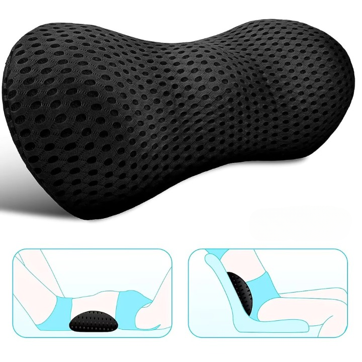 Lumbar Memory Foam Support Waist Pillow