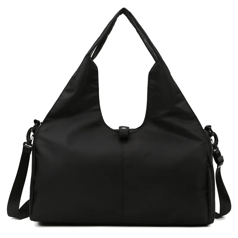 cute gym bag with shoe compartment