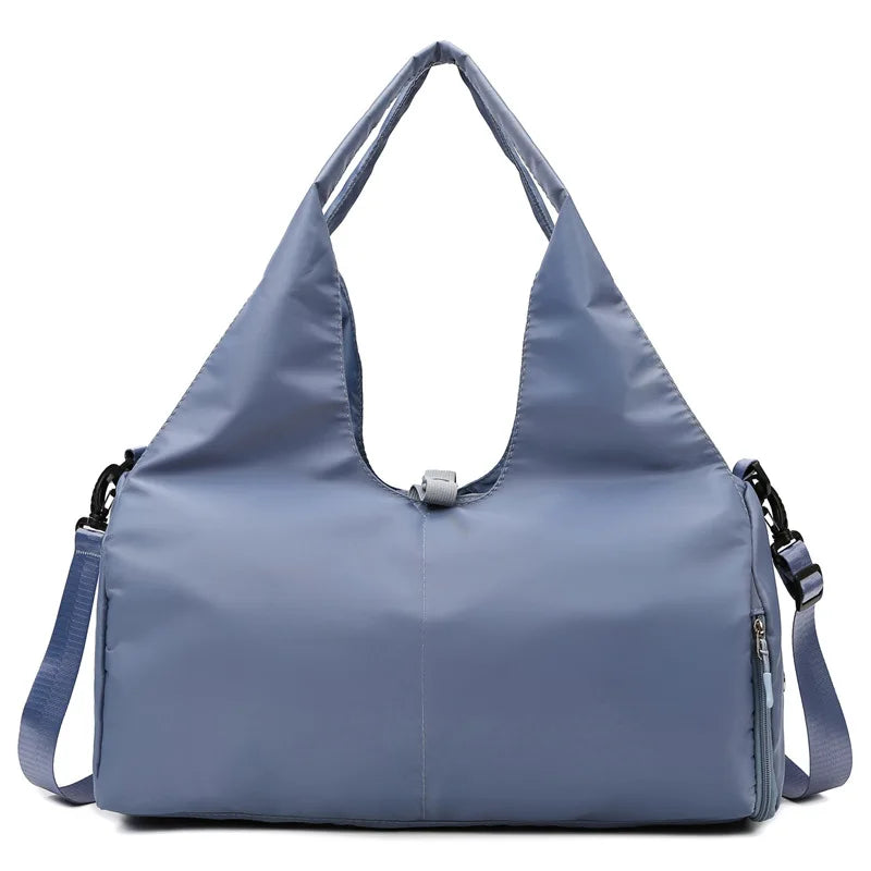 cute gym bag with shoe compartment
