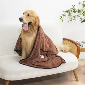 Super Adsorbant Dog Towel with Hand Pocket