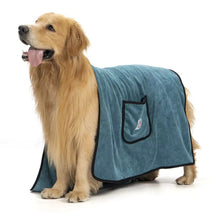 Super Adsorbant Dog Towel with Hand Pocket