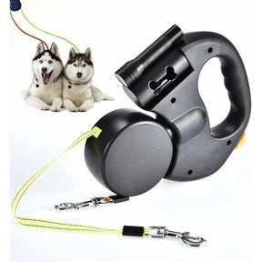 Dual rope leash