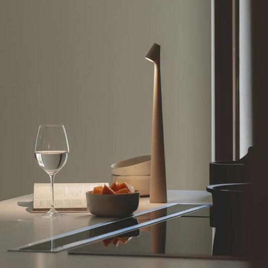 Sculpting Table Lamp - African Design