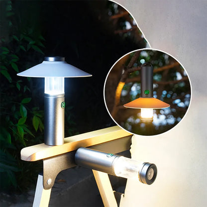 Rechargeable Outdoor Camping Lantern with Hook –  3-in-1 Lighting Modes