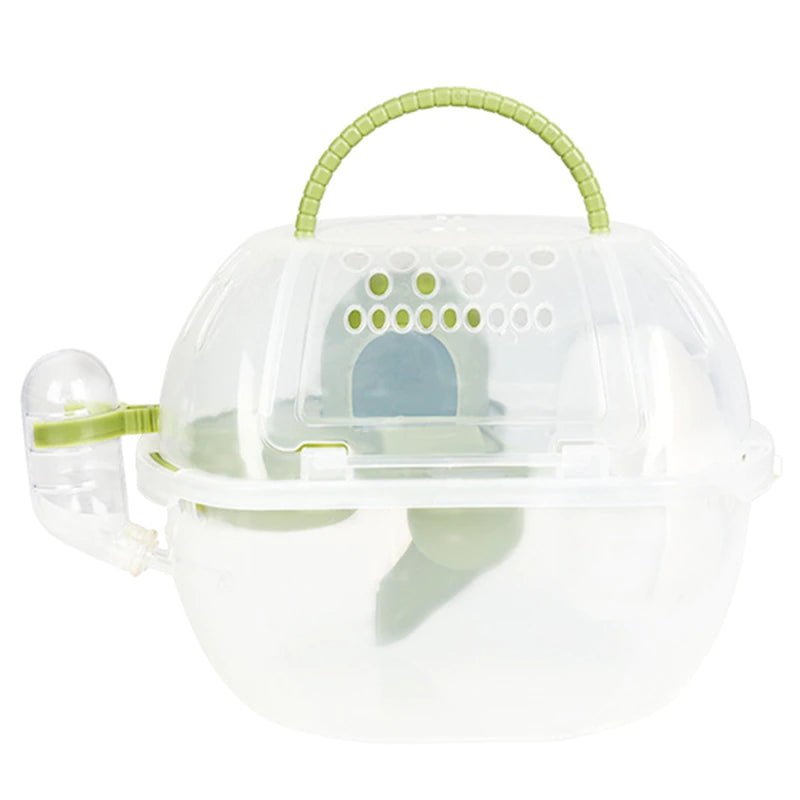 Hamster Travel Cage Green