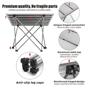 Kulkorner Lightweight Camping Folding Table